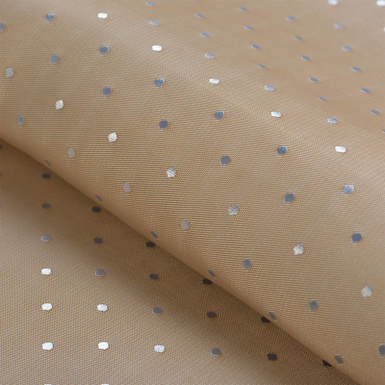 Ткань подкладочная Поливискоза нарезка, 10 м, ширина 145 см, 90 г/м², цвет: бежевый, IDEAL — картинка 2