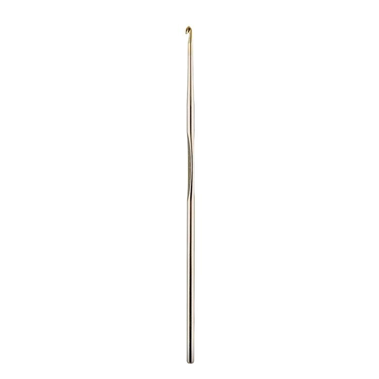 Крючок для вязания, металл, 1,7 мм, 12 см, Gamma