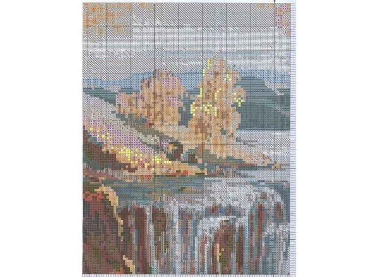 Набор для вышивания «Водопад» — картинка 2