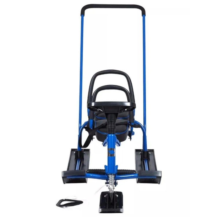 Снегокат детский 505 TWINS BABY PUSH со спинкой для двоих — картинка 4