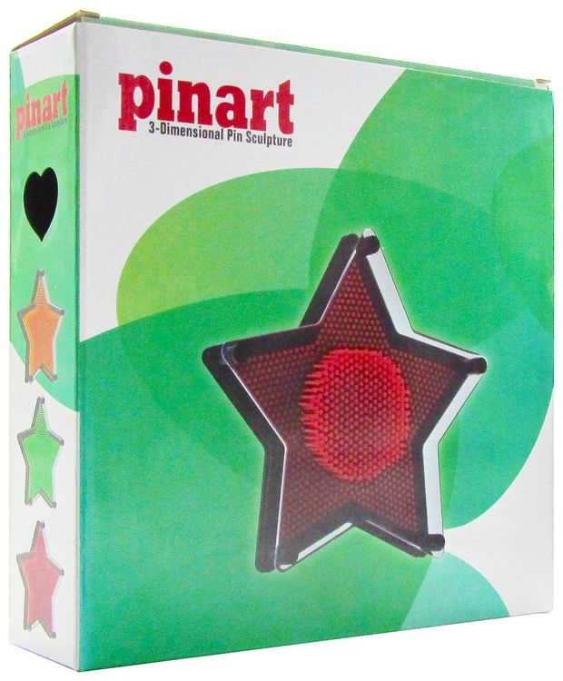 Экспресс-скульптор «Pinart» Звезда Макси (21 см), зеленый — картинка 3