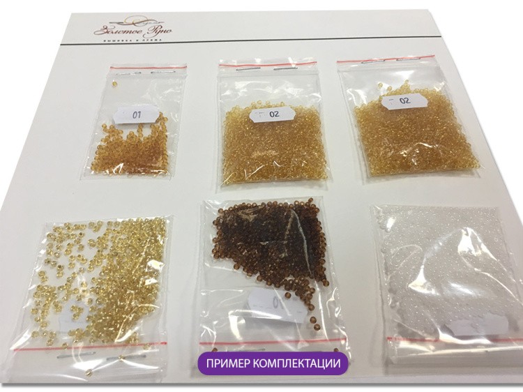 Набор вышивки бисером «Натюрморт с бокалом» — картинка 5