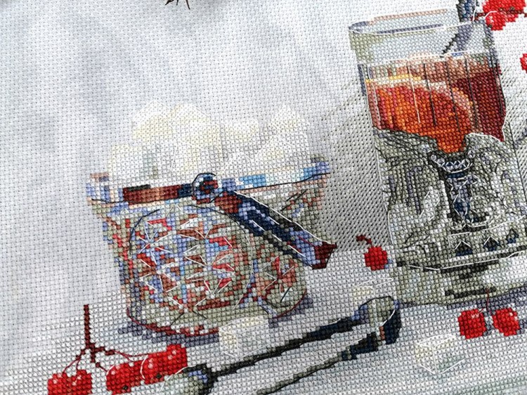 Набор для вышивания «Чай с калиной» — картинка 4