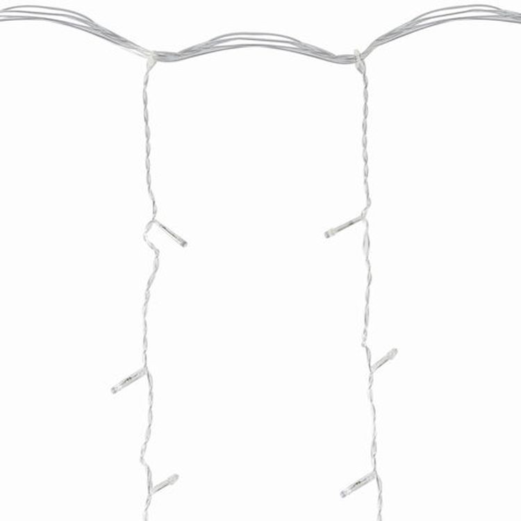 Гирлянда светодиодная «Занавес на окно», 3х2 м, 306 ламп, цвет: холодный белый — картинка 5