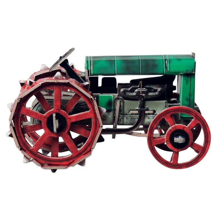 Сборная модель из картона «Трактор и гараж» — картинка 5