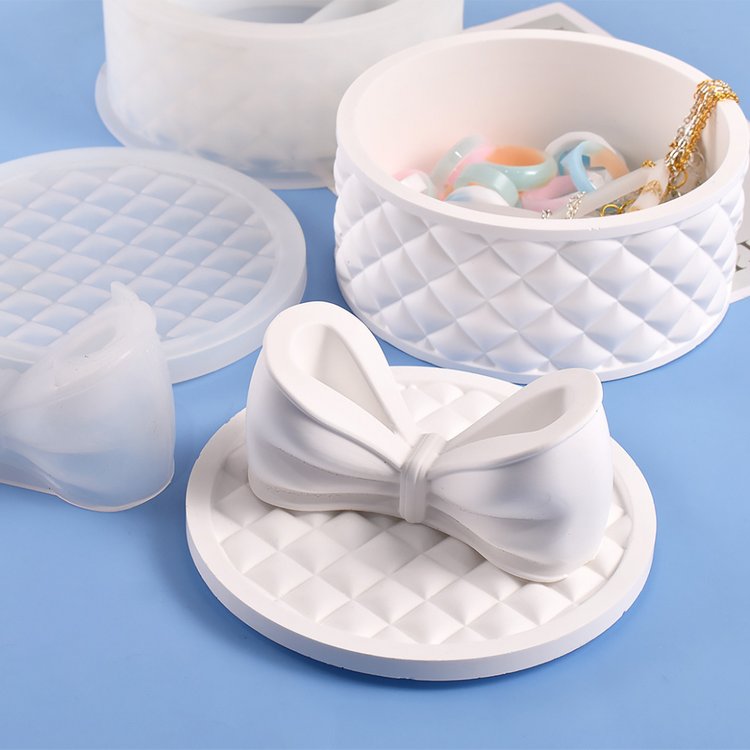 Силиконовый молд - Шкатулка №9, d 14 см, 1 шт. — картинка 8