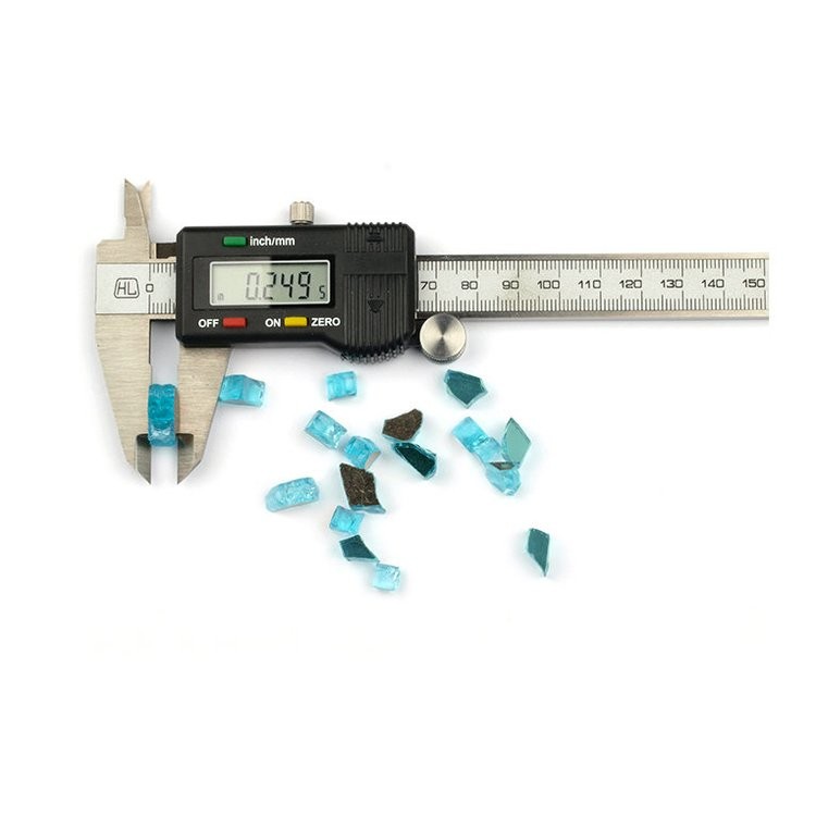 Стеклянная крошка Premium Aqua Blue, 500г — картинка 3