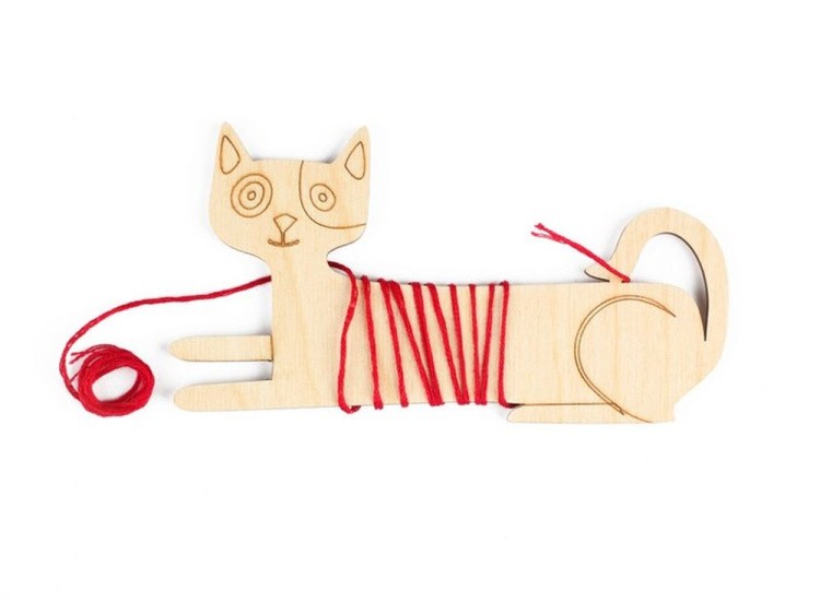 Шпулька для намотки ниток «Кошка» — картинка 3