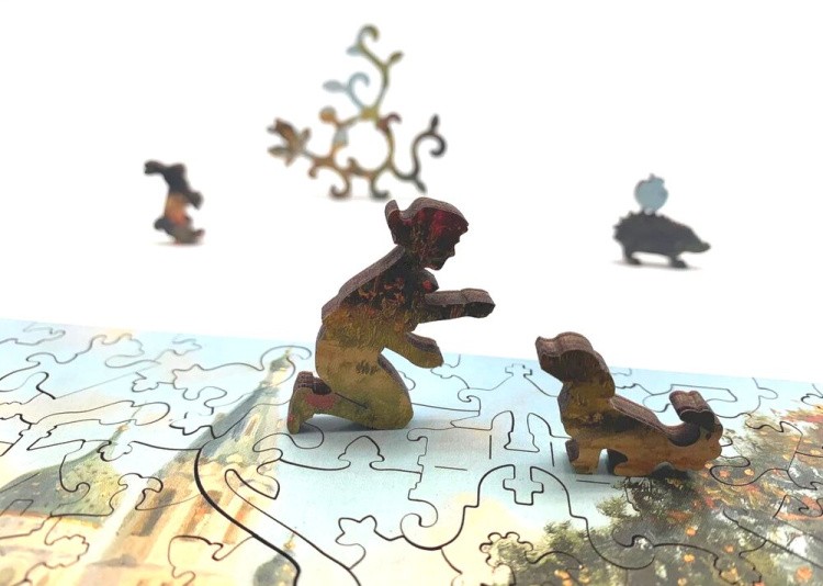 Деревянные пазлы DAVICI «Последний день лета» — картинка 4