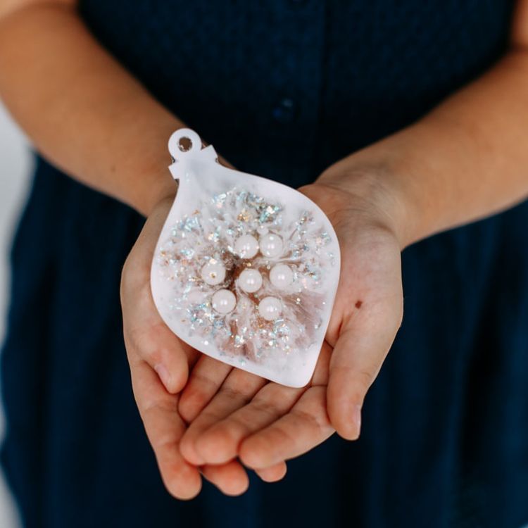 Молд силиконовый Новогодняя игрушка Фонарик, ResinArt — картинка 7