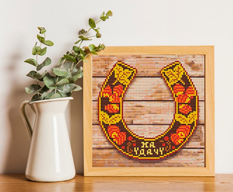 Алмазная вышивка «Подкова на удачу» — картинка 3