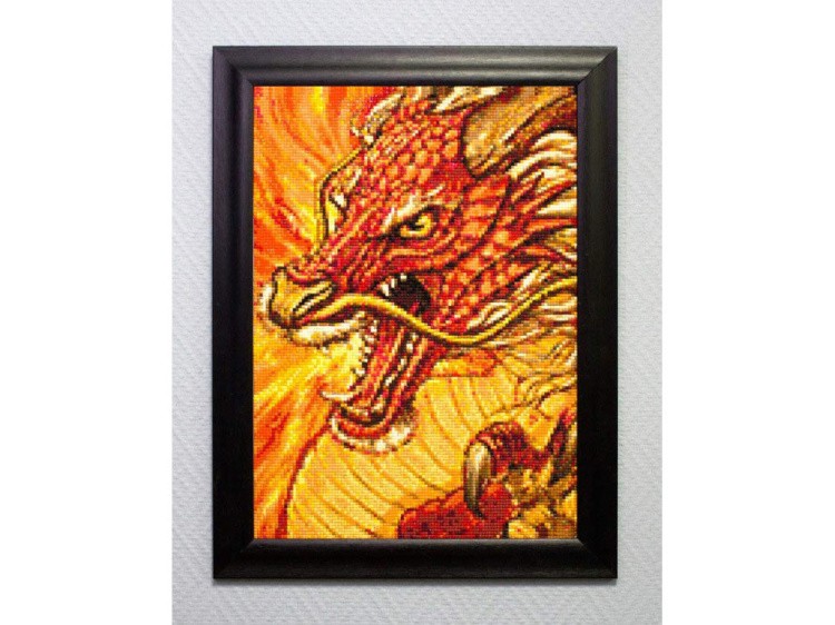 Алмазная вышивка «Китайский дракон» — картинка 4