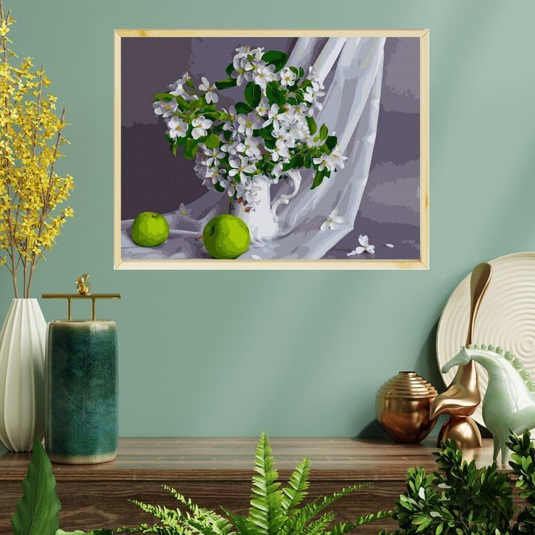 Картина по номерам «Яблоневый цвет» — картинка 3