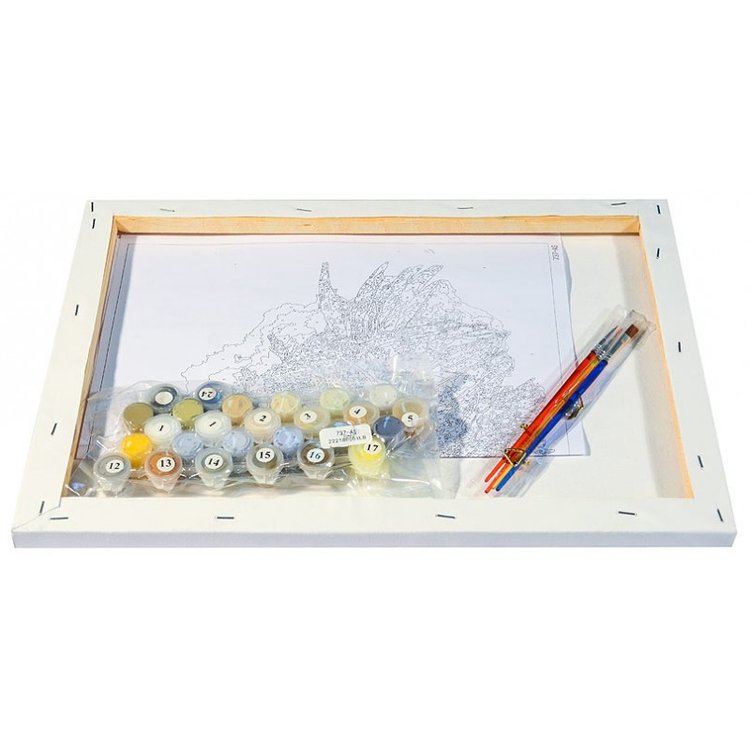 Картина по номерам «Бубо Бубо» — картинка 3