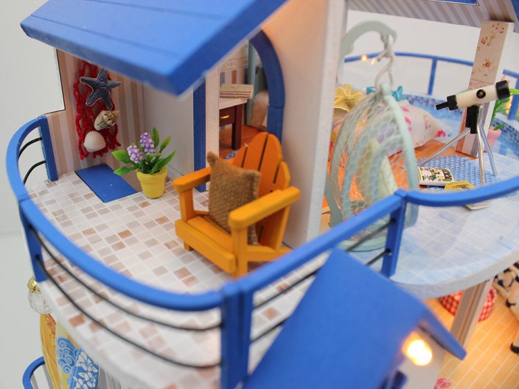 Набор для создания миниатюры (румбокс) «Причал» — картинка 9