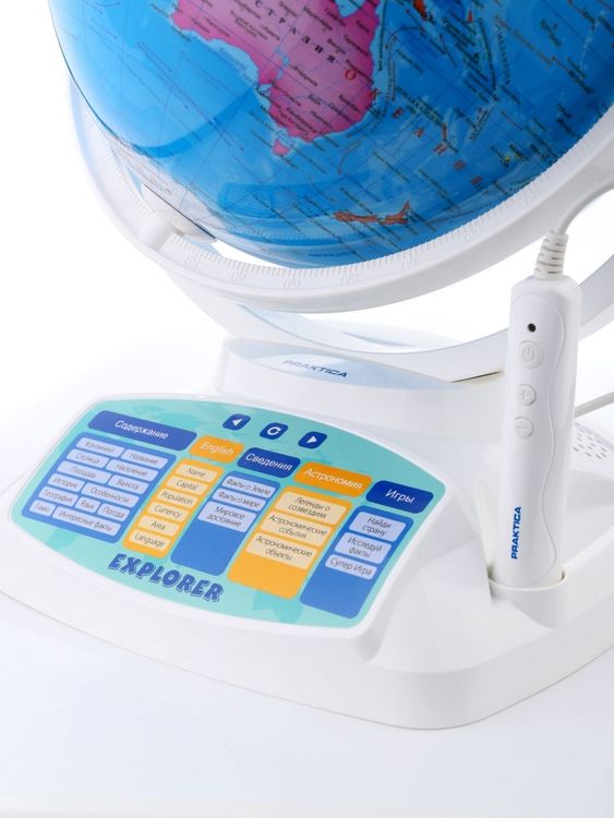 Интерактивный глобус Praktica с умной ручкой и звёздным небом — картинка 6