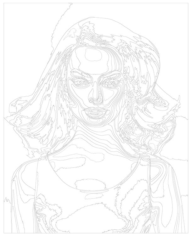 Картина по номерам «Барби: Марго Робби портрет» — картинка 3