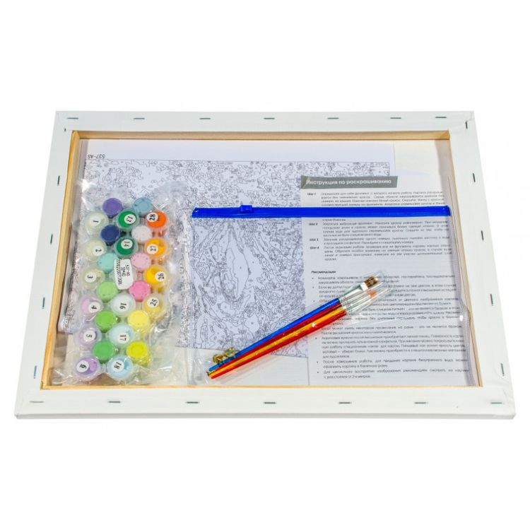 Картина по номерам «Крокусы» — картинка 3