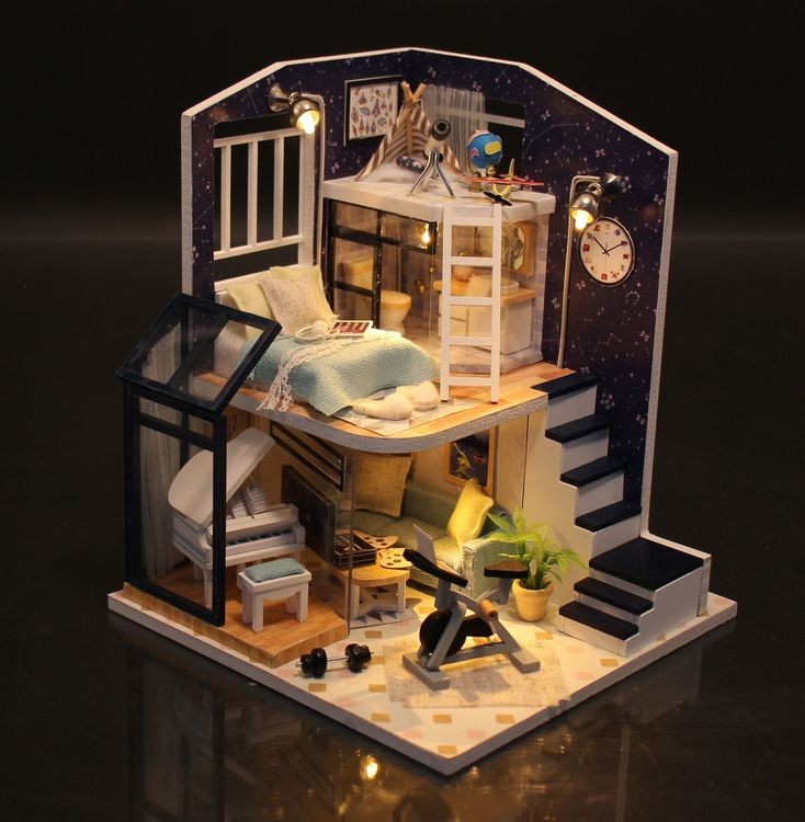 Набор для создания миниатюры (румбокс) «Путь к звездам» (русифицированная версия) — картинка 6