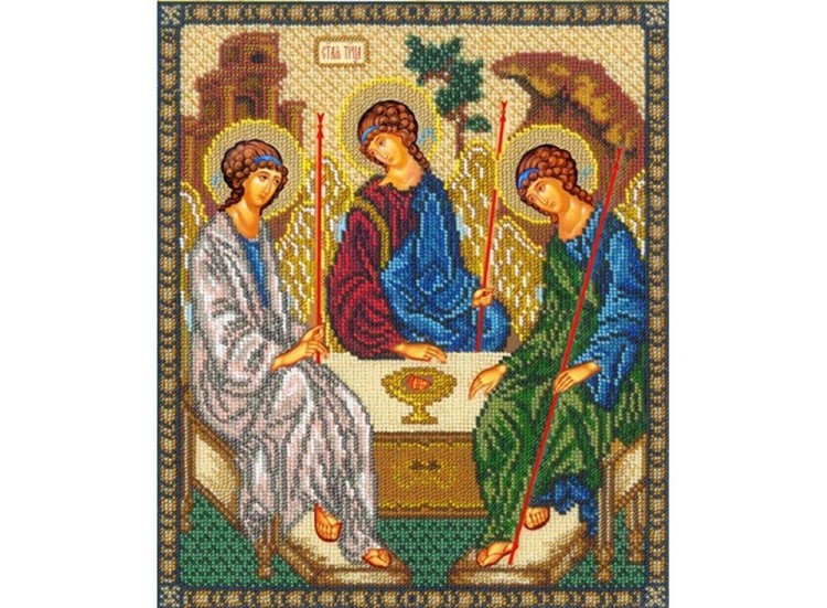 Набор вышивки бисером «Святая Троица»
