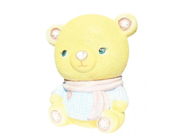 Виниловая копилка-раскраска «Мишка-мальчик» — картинка 2