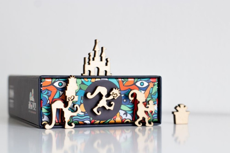 Деревянные пазлы DAVICI «Дорога в день рождения» — картинка 3