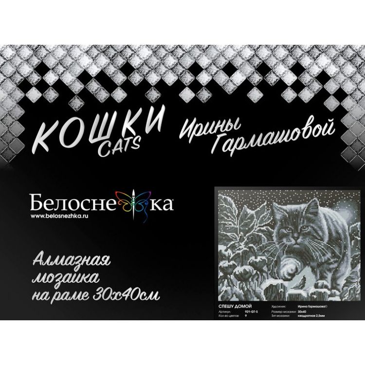 Алмазная вышивка «Спешу домой» — картинка 2