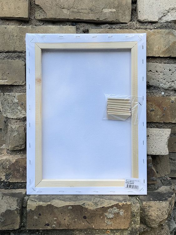 Холст на подрамнике Magic4Hobby 30х40 см, хлопок 100%, мелкое зерно — картинка 5