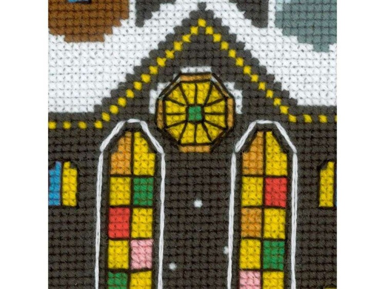 Набор для вышивания «Рождественский город» — картинка 4