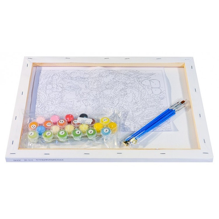 Картина по номерам «Цветущая усадьба» — картинка 3