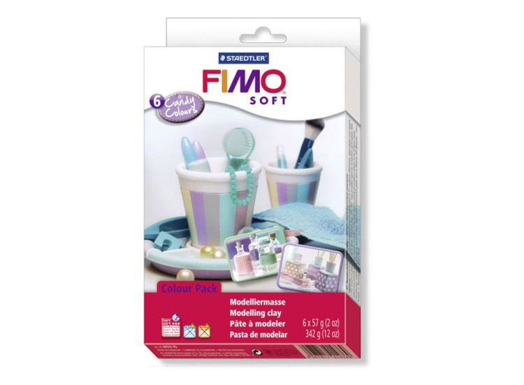 Набор FIMO Soft «Конфетные цвета» (6 цветов х 57 г)