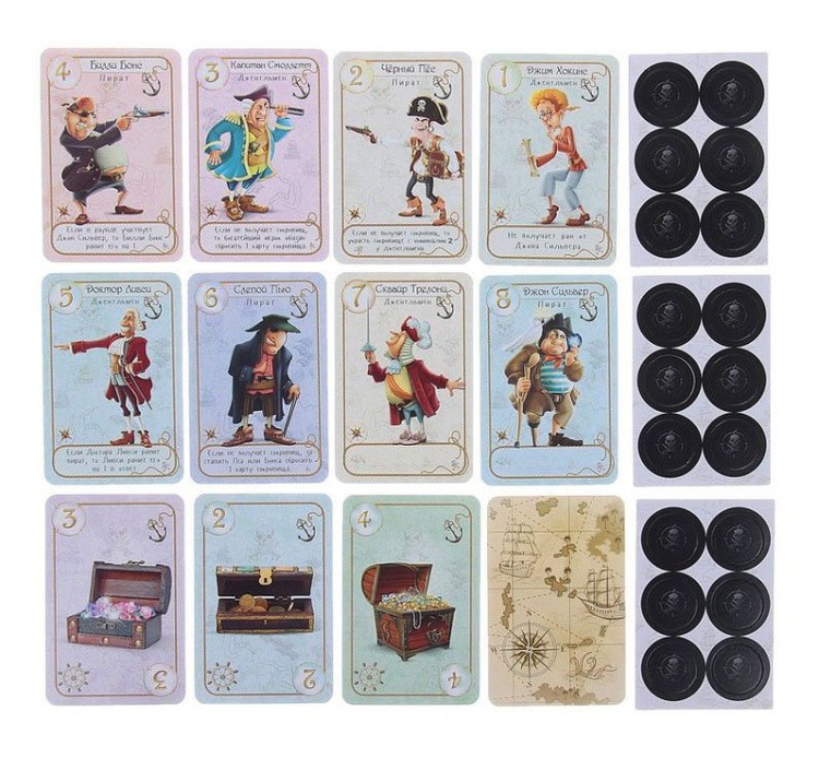 Настольная игра Selfie Media «Таинственный остров» — картинка 3