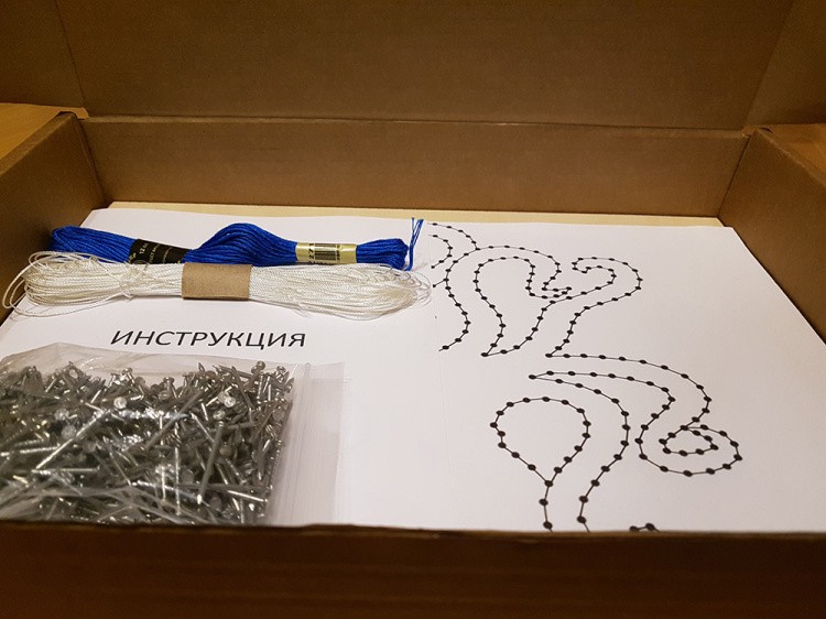 Набор для творчества STRING ART «Спрут» — картинка 6