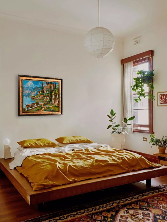 Картина по номерам «Вилла на озере Комо» — картинка 8