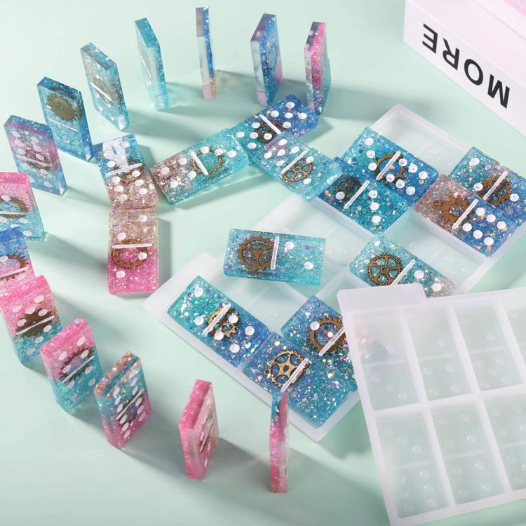 Силиконовый молд «Домино», 20х11 см — картинка 3