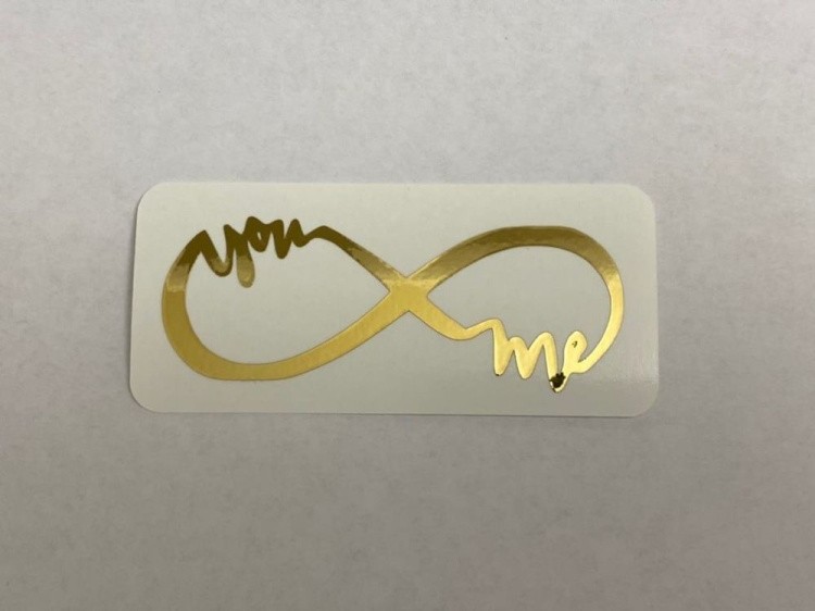 №31 Наклейка (золотые ) Sticker, Art Blong — картинка 2