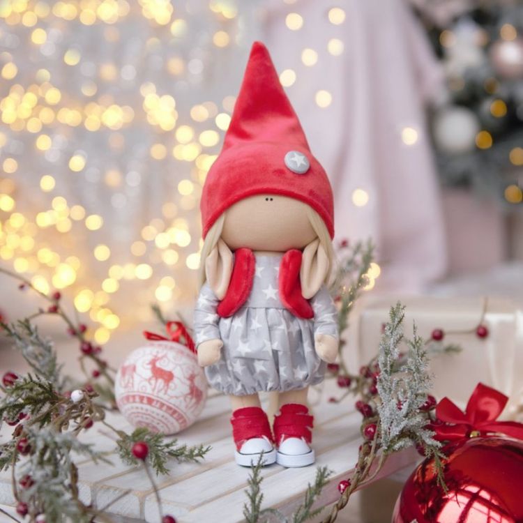 Набор для шитья интерьерной куклы «Иви» — картинка 6