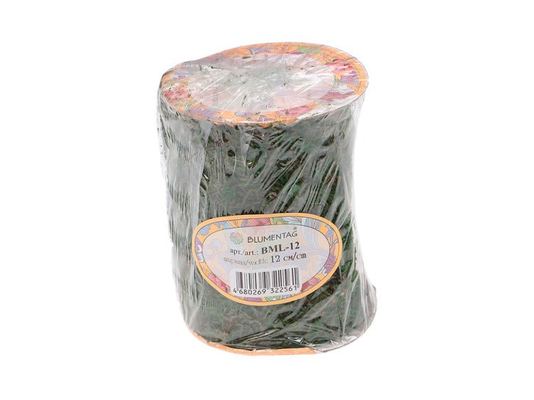 Лента из натурального мха 1,2 м, цвет: зеленый 1 шт., Blumentag — картинка 4