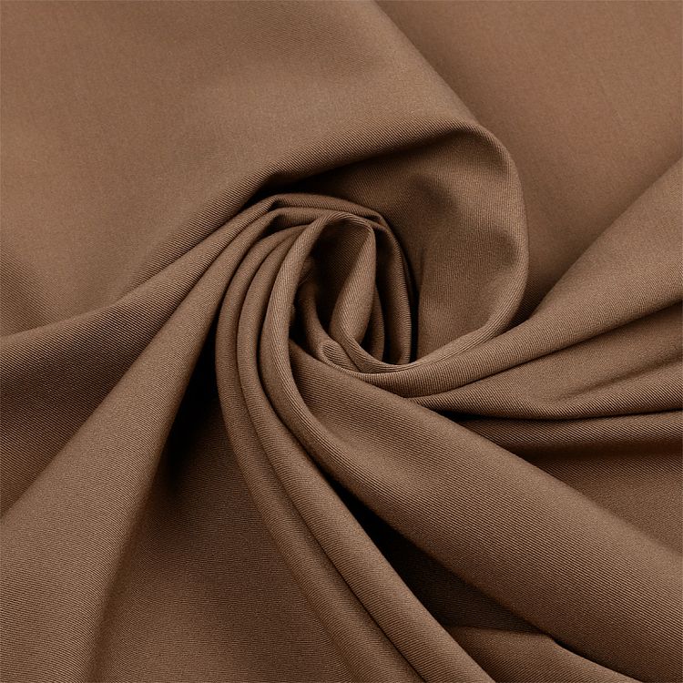 Ткань Костюмная Гальяно, 1 м х 150 см, 200 г/м², цвет: темный песок меланж, TBY