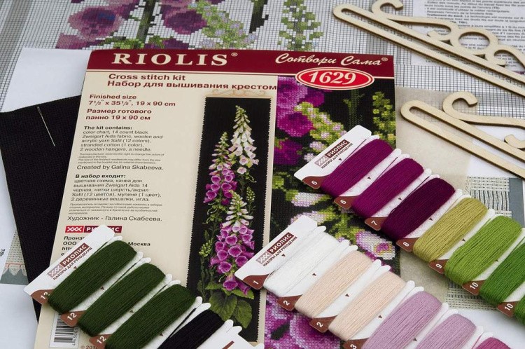 Набор для вышивания «Наперстянка» — картинка 5