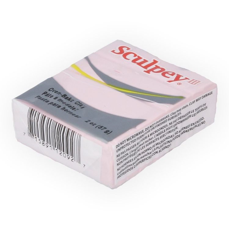 Полимерная глина Sculpey III, цвет: 1209 розовый, 42 г — картинка 2