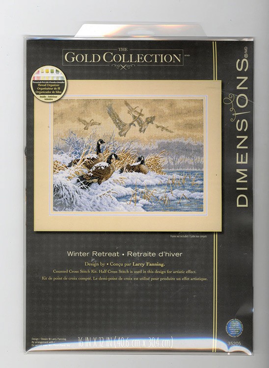 Набор для вышивания «Зимний перелет» — картинка 7