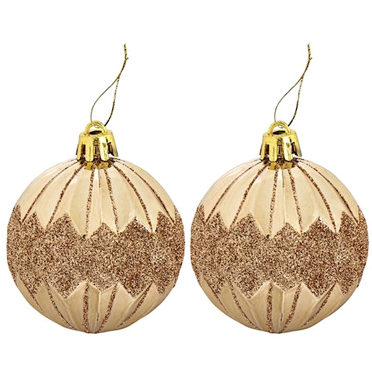 Набор украшений для ели, 39 предметов, золотистый цвет — картинка 12