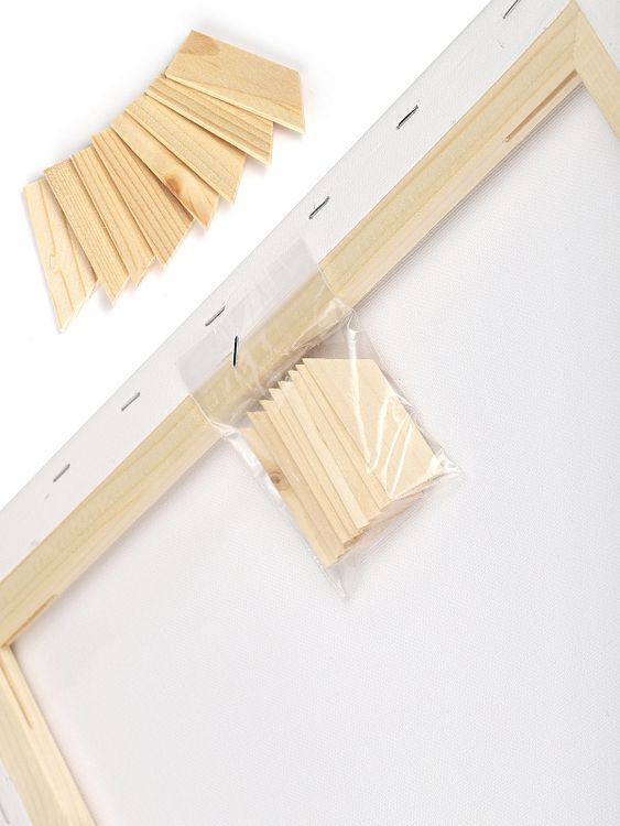 Холст на подрамнике Magic4Hobby 60х70 см, хлопок 100%, мелкое зерно — картинка 2