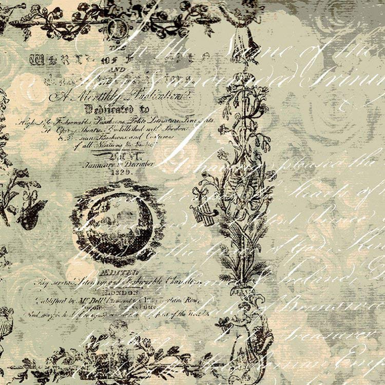 Набор бумаги «Мятные узоры» — картинка 21