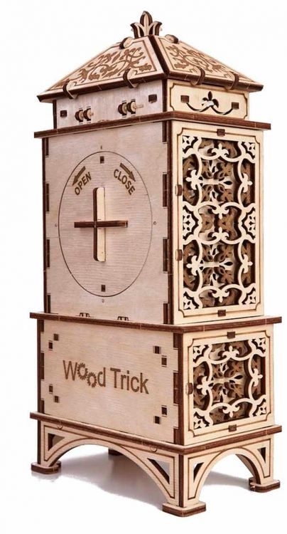 Конструктор из дерева «Классические часы», Wood Trick — картинка 5