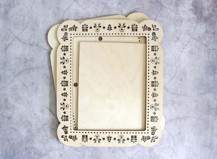 Рамка «Новый год», большая, 19x24 см — картинка 2