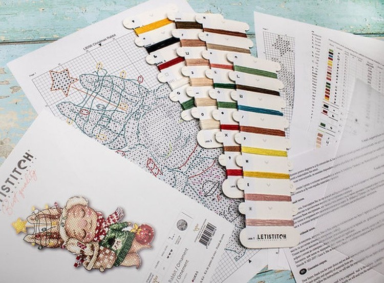 Набор для вышивания «Christmas Rabbit» — картинка 7