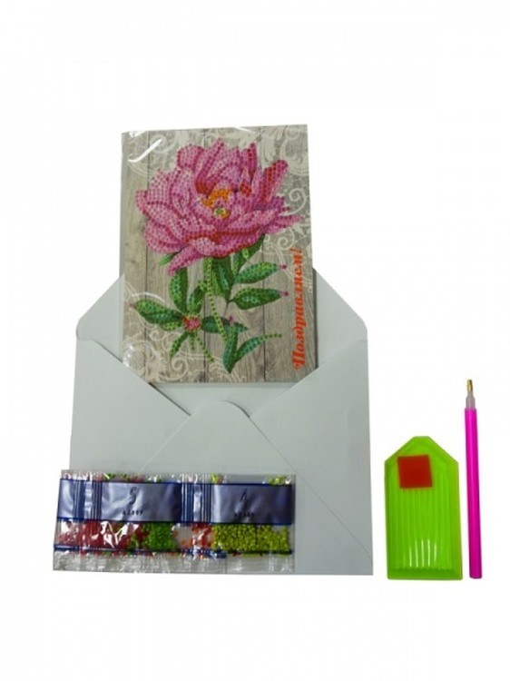 Алмазная открытка «Поздравляем!» — картинка 2