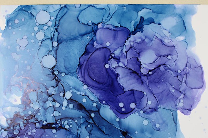 Подарочный набор для рисования алкогольными чернилами, 2 планшета, Art Blong — картинка 3